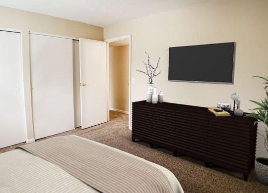 Gorgeous Bedroom at Crown Crossing Apartments, Amelia, OH, 45102