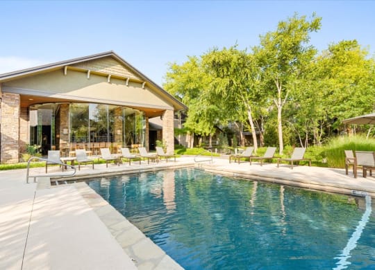 Pool Area at Deer Creek Apartment Homes