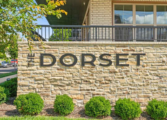 Property Signage at The Dorset, Kansas City, Missouri