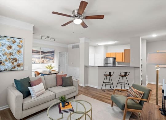 Open Floor Plans at Deer Creek Apartment Homes