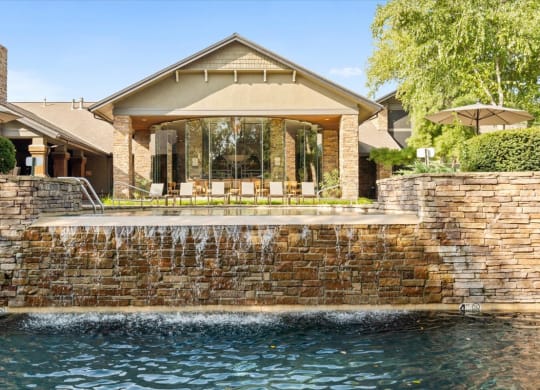 Pool Amenity Area at Deer Creek Apartment Homes