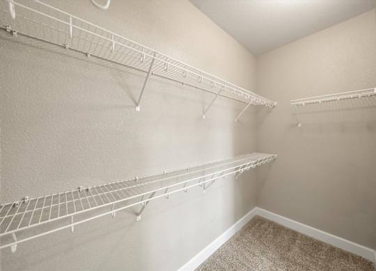 Empty Shelves at The Residences at Bluhawk Apartments, Overland Park, 66085