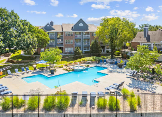 our apartments offer a swimming poolat Stonebriar Apartments, Overland Park
