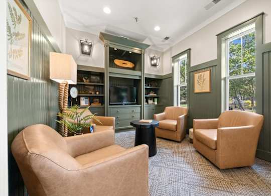 Community Room at Stonepost Lakeside Apartment Homes, Kansas