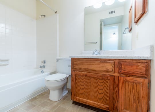 Bathroom interior1 at Coventry Oaks Apartments, Overland Park, KS