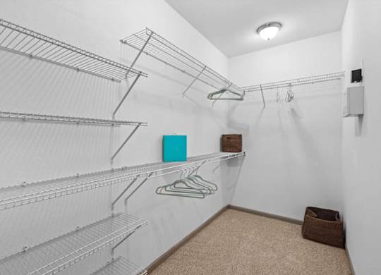 our apartments showcase a utility room for residents at Stonepost Crossing Apartments, Overland Park, KS