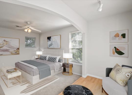 Large Bedrooms at Deer Creek Apartment Homes