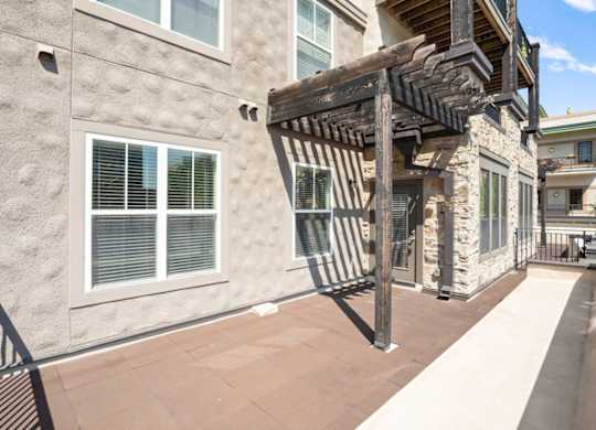 Exterior view of The Mirabelle Luxury Apartments in Kansas City.