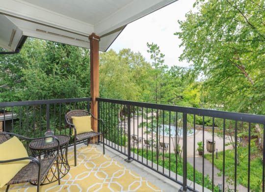 Spacious Balcony at Deer Creek, Kansas, 66213