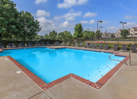 Pool at Stonebriar Woods Apartments, Overland Park, Kansas