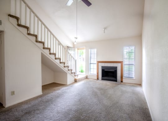 Loft Staircase at Waterford Place Apartments & Townhomes, Overland Park, 66210