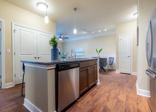 Kitchen Unit at The Residences at Bluhawk Apartments, Kansas