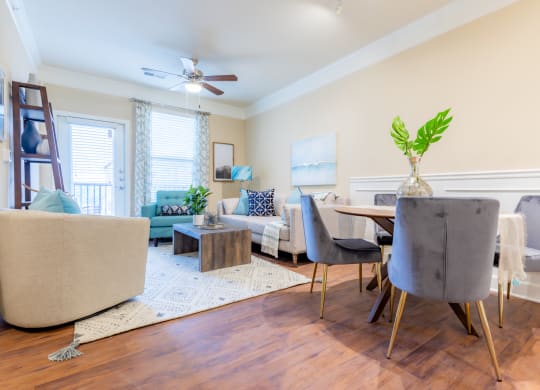 Dining And Kitchen at The Residences at Bluhawk Apartments, Kansas, 66085