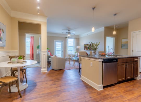 Eat In Kitchen at The Residences at Bluhawk Apartments, Kansas
