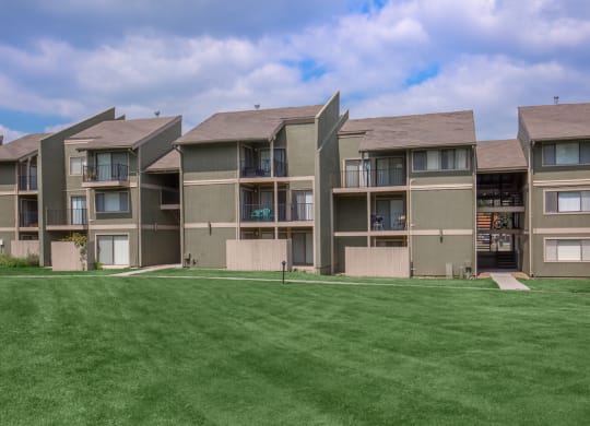 Exterior View of Buildings at Bremerton Park, Prairie Village, Kansas