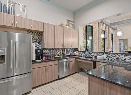 Coffee Bar at Stonepost Crossing Apartments, Kansas