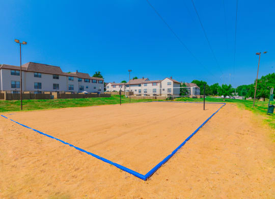 Volleyball Court at Sheridan Ridge, Kansas