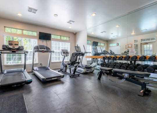 Cardio Machines at Crowne Chase Apartment Homes, Kansas, 66210