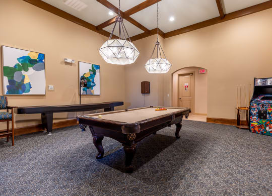 Billiards Table at Avignon Apartment Homes, Kansas