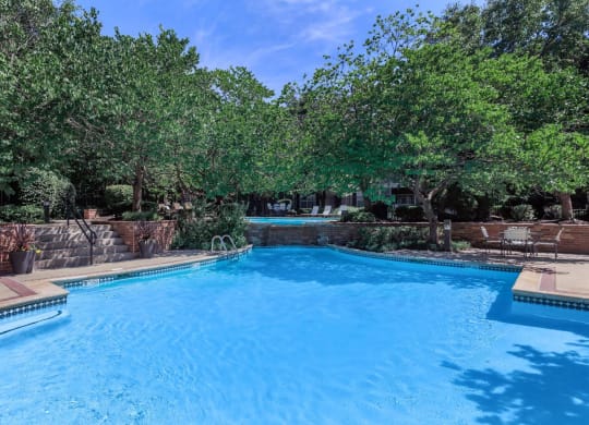 Swimming at Wynnewood Farms Apartments, Overland Park, Kansas