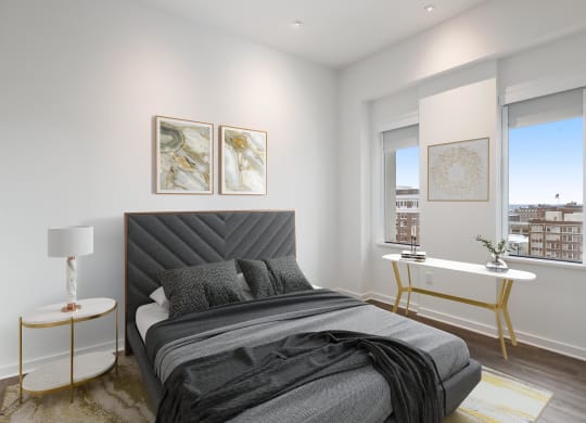 Two bedroom Two Bath room at Sky on Main in Kansas City