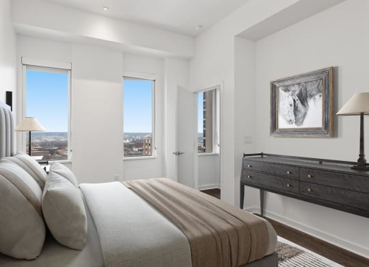 Two bedroom Two Bath room at Sky on Main in Kansas City