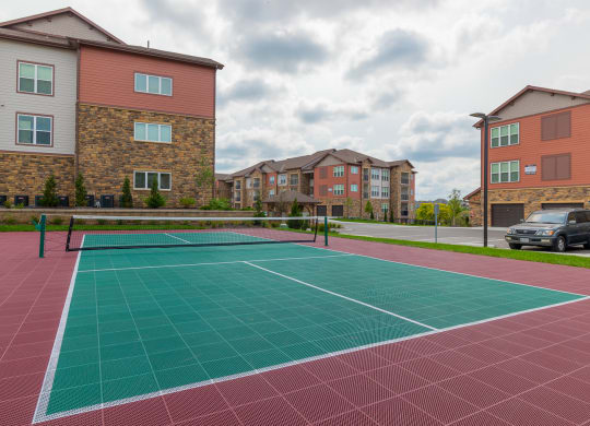 Sport Court at The Residences at Bluhawk Apartments, Kansas, 66085