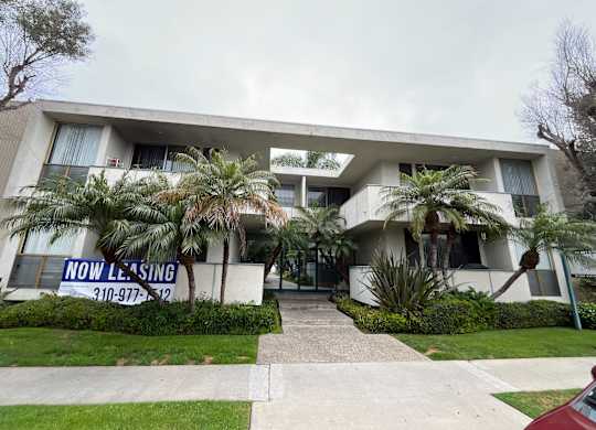 A modern building with a