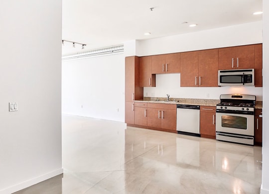 Sunny Kitchen in Loft Apartment 210 Third Lofts in Downtown Long Beach