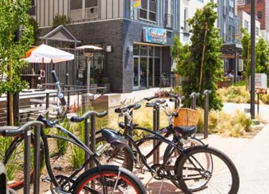 Exterior View of 210 Third Lofts from Promenade