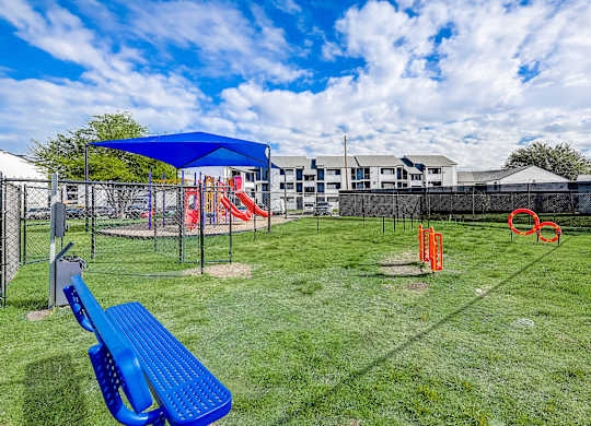 a playground at the reserve at riverdale apartments in riverdale, nj