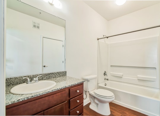 bathroom with a sink toilet and bathtub
