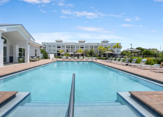 pool at the reserve at riverdale apartments in riverdale, nj