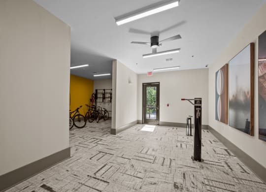 bike storage room
