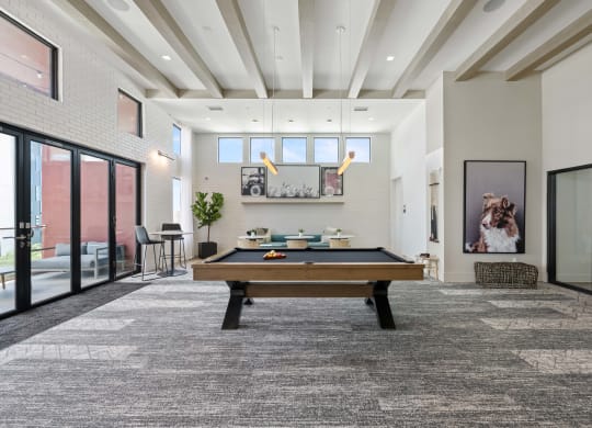 the preserve at ballantyne commons pool table