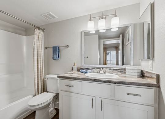 sink in bathroom.