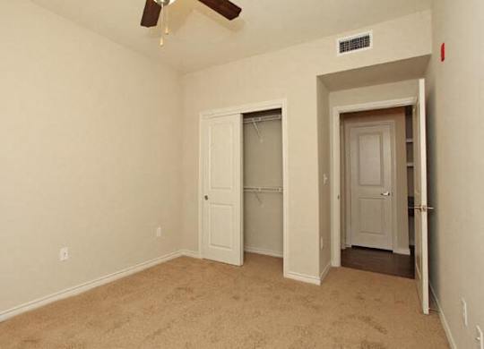 vacant bedroom
