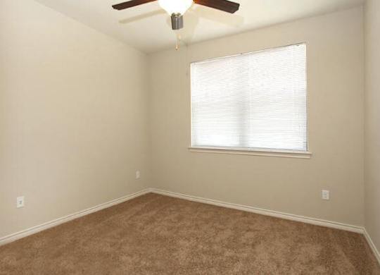 vacant bedroom