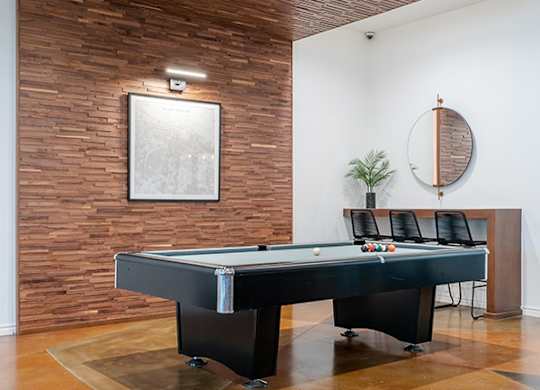 clubhouse pool table