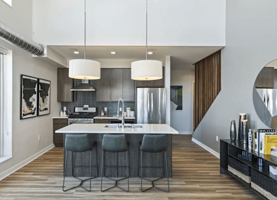 Modern Island Kitchen