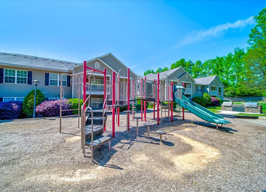 our apartments have a playground for your kids to play