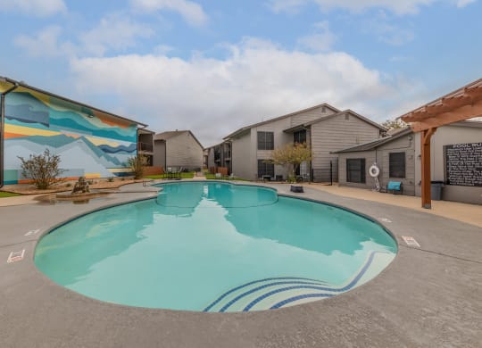 take a dip in our resort style pool