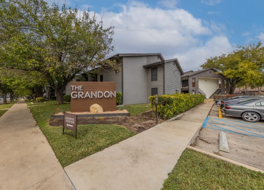 Community sign for The Grandon