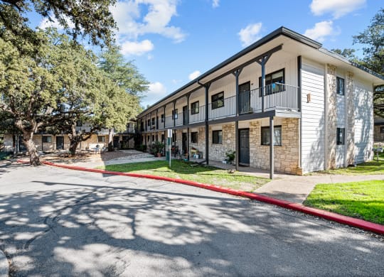 our apartments offer a parking lot in front of our building