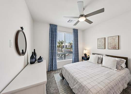 Comfortable Bedroom at Fora Apartments, Las Vegas
