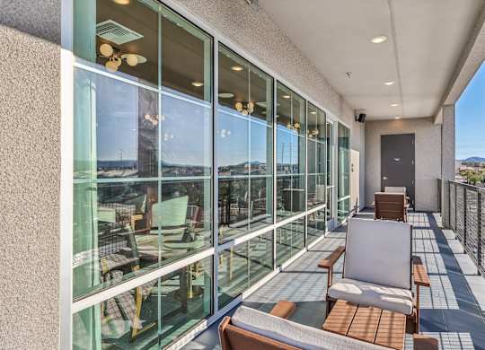 Large Balcony And Patio at Fora Apartments, Las Vegas