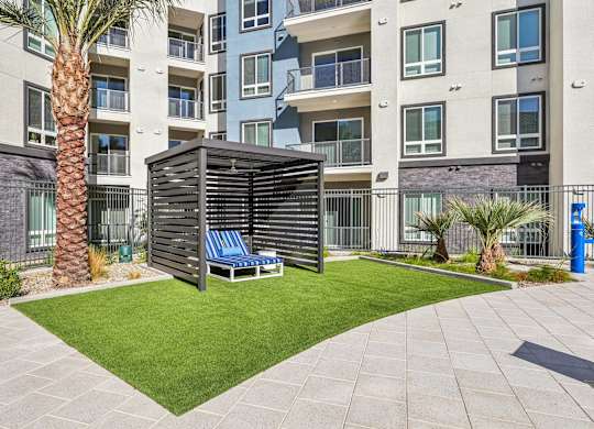 Cabana Setup at Fora Apartments, Nevada, 89183