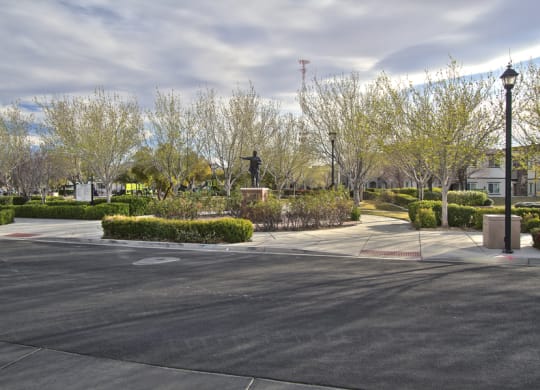Park adjacent at Brownstone Apartments in Las Vegas, NV