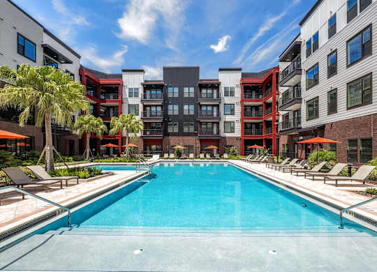 Outdoor Swimming Pool at Parkway Crossings, Kissimmee Florida