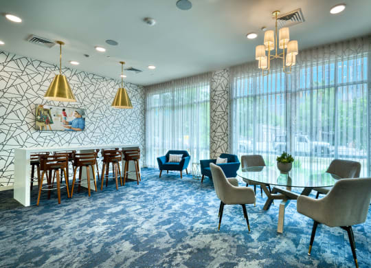 Business Center at The Rey Downtown Apartments, Arizona 